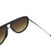 TOPFOXX Ivy Luxe - Olive Tangle-Free Round Aviator Sunglasses - Product image