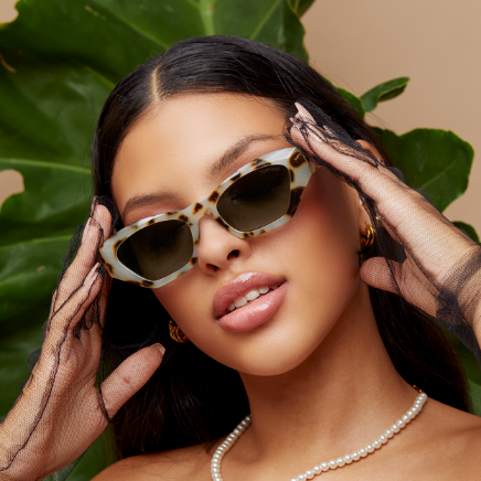 TOPFOXX Sunglasses Bright as my Future - Tortoise