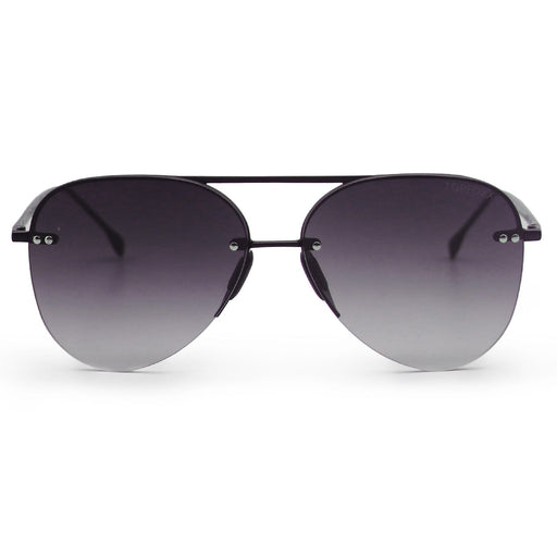 TOPFOXX Smaller Megan 2 Faded Black - Tangle Free Aviator Sunglasses - Product image