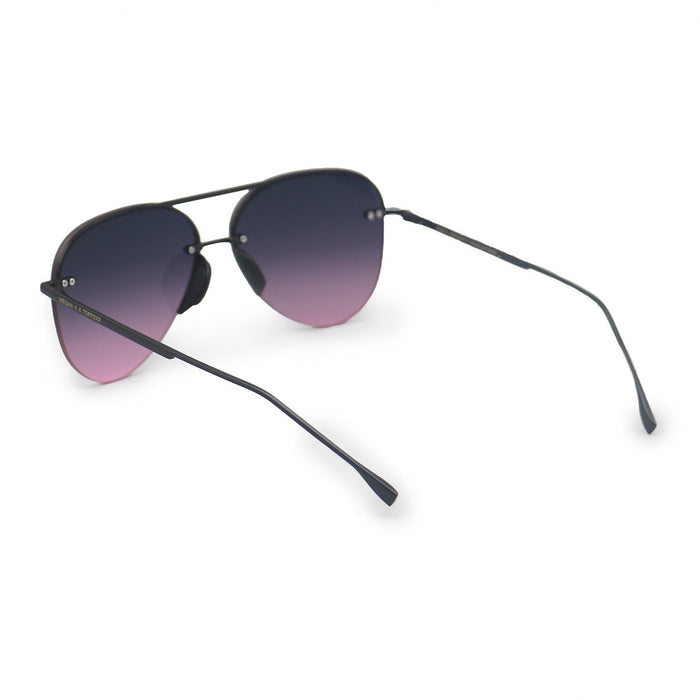 TOPFOXX Sunglasses Smaller Megan 2 Faded Purple Pink - Tangle Free Aviator Sunglasses