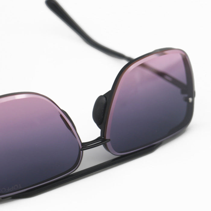 TOPFOXX Sunglasses Bella Faded Purple and Pink - Tangle Free Aviator Sunglasses
