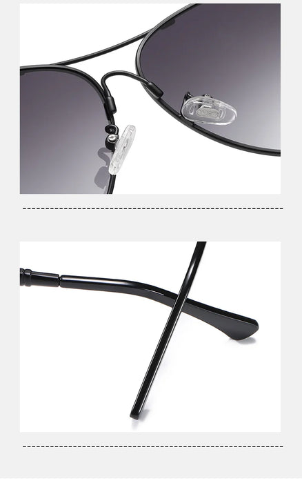 BARCUR Polarized Pilot Sunglasses