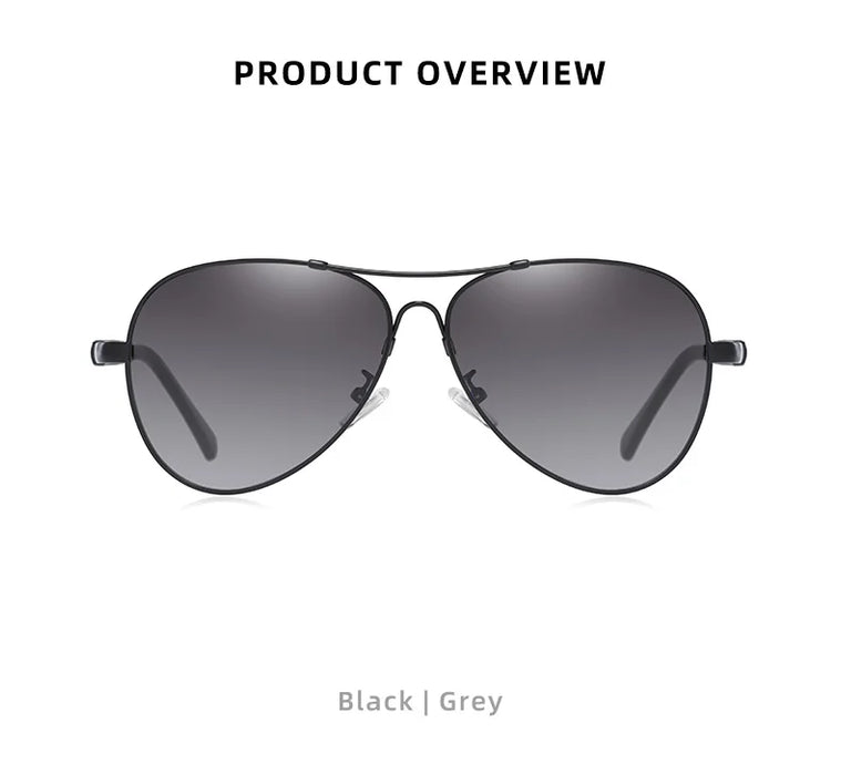 BARCUR Polarized Pilot Sunglasses