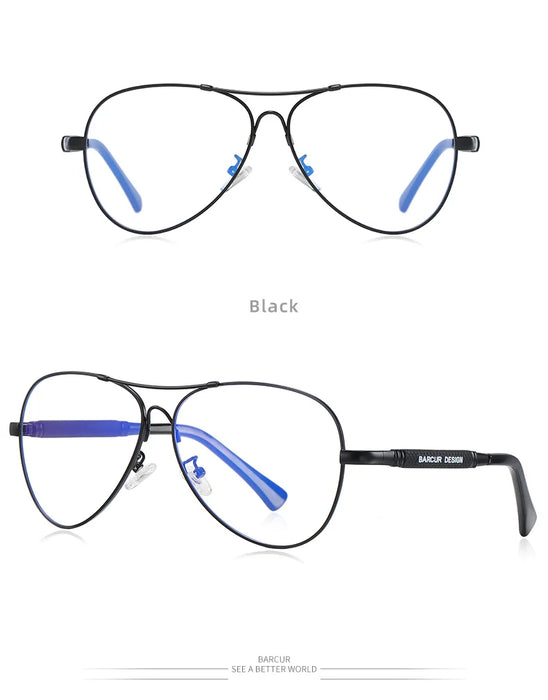BARCUR Polarized Pilot Sunglasses