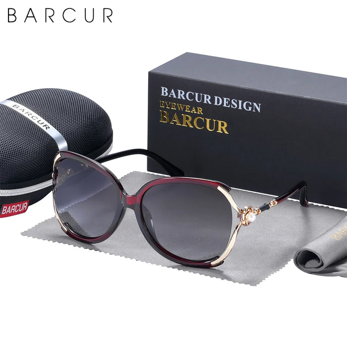 BARCUR Sunglasses Trendy Butterfly Design Fashion