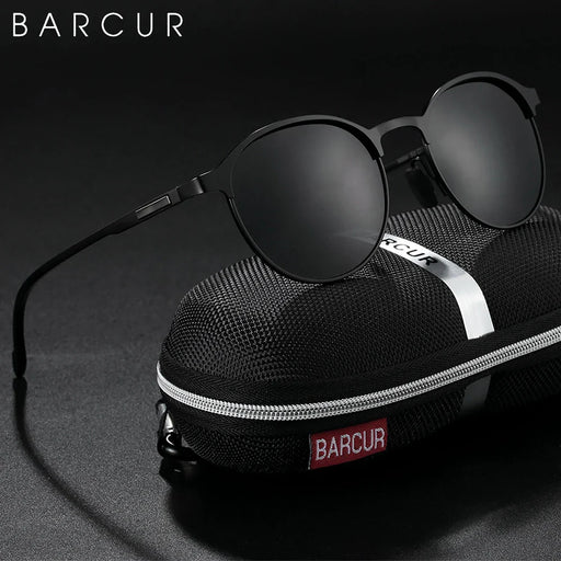 BARCUR Trendy Sunglasses Women’s Polarized Round - Product image