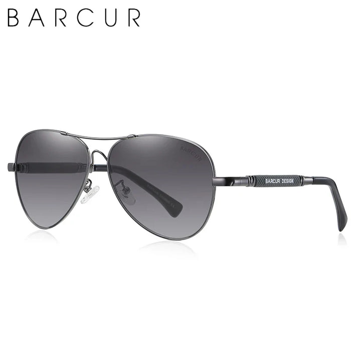 BARCUR Polarized Pilot Sunglasses