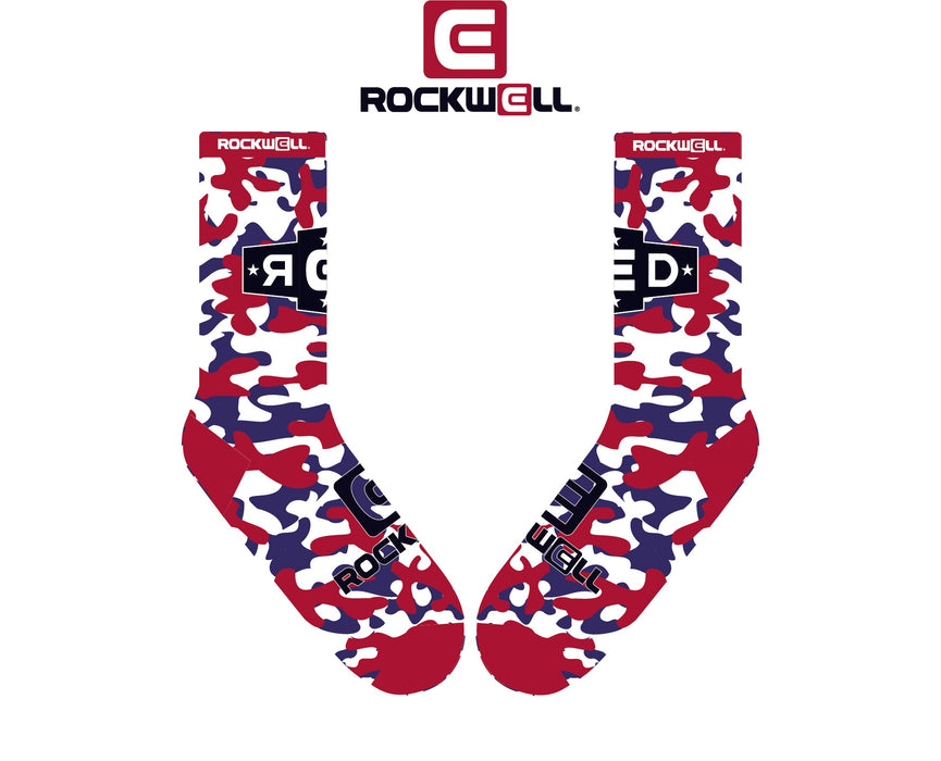 Crew Socks - R.E.D Camo USA