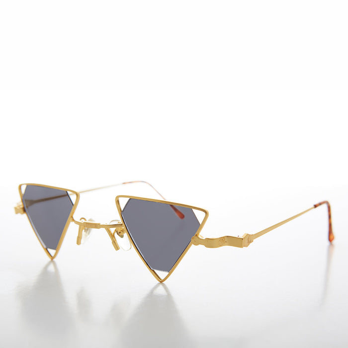 Diamond Lens Vintage 90s Sunglass - Utopia