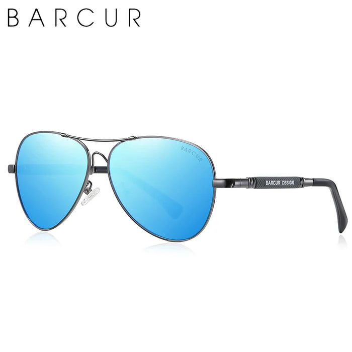 BARCUR Polarized Pilot Sunglasses