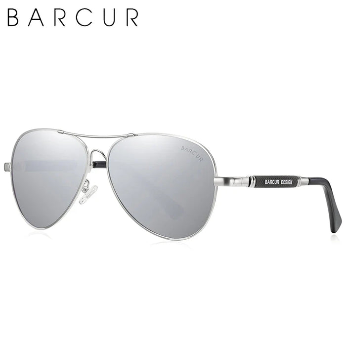 BARCUR Polarized Pilot Sunglasses