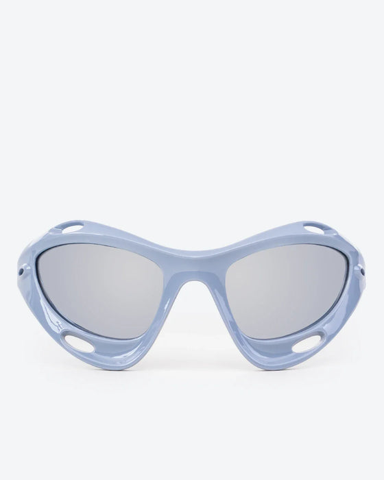 Vortex - Silver Mirrored Lenses, Slate Blue Frame