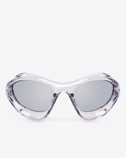 GLEAMLEY Vortex - Smoke Lenses, Transparent Frame - Product image