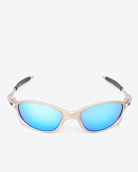 Vanguard - Blue Mirrored Lenses, Matte Silver Frame
