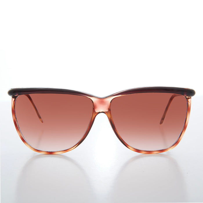 SUNGLASS MUSEUM Women's Sunglasses with Colored Brow Line - Verla
