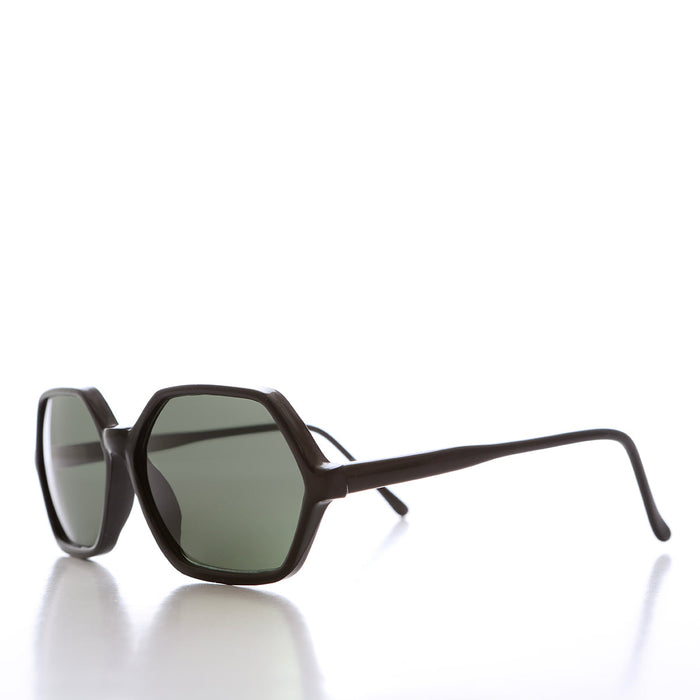 SUNGLASS MUSEUM Hexagon Frame Vintage Sunglasses - Vermont