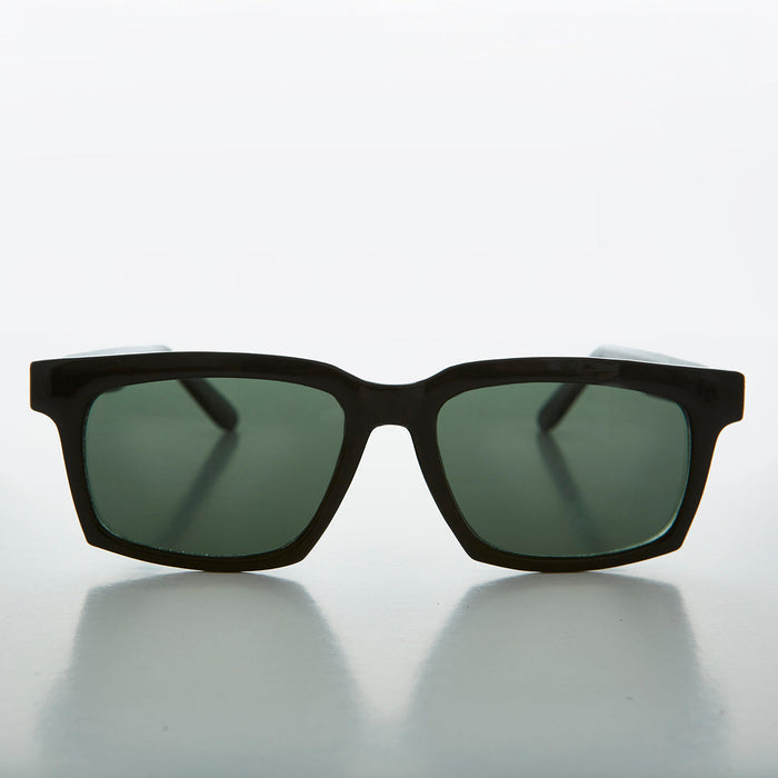 SUNGLASS MUSEUM Thick Horn Rim Men's Vintage Sunglass - Vic