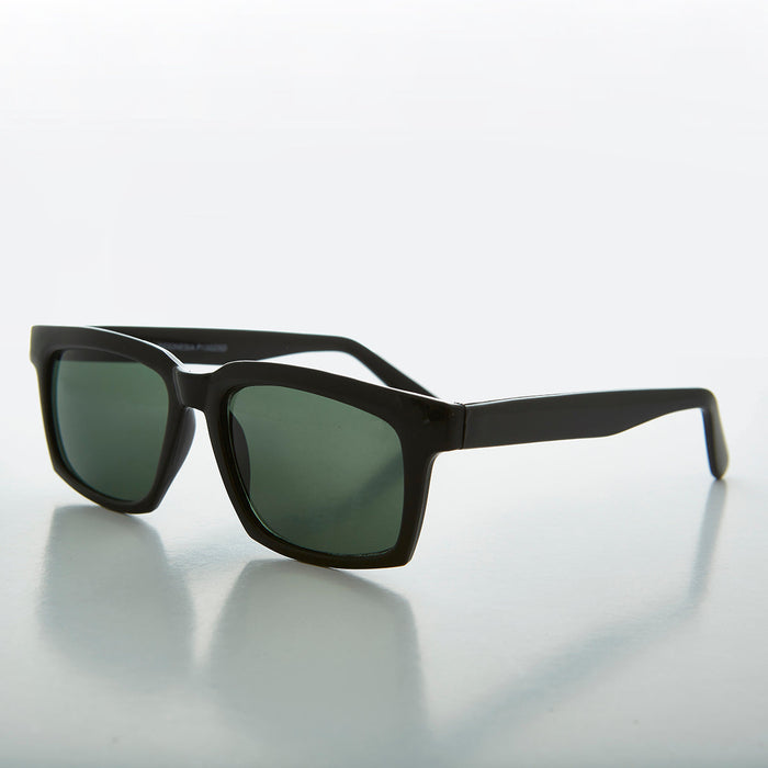 SUNGLASS MUSEUM Thick Horn Rim Men's Vintage Sunglass - Vic