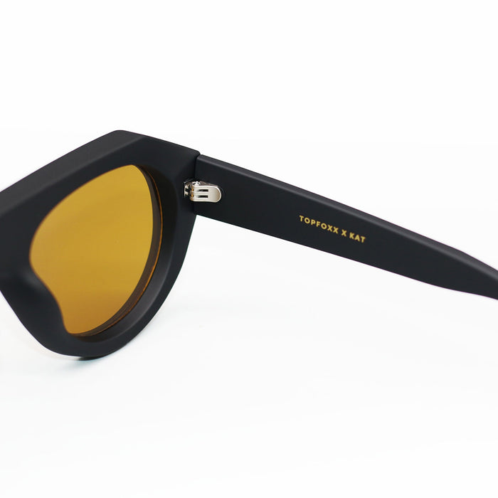 TOPFOXX Vega Shield - Matte Black & Yellow - Product image