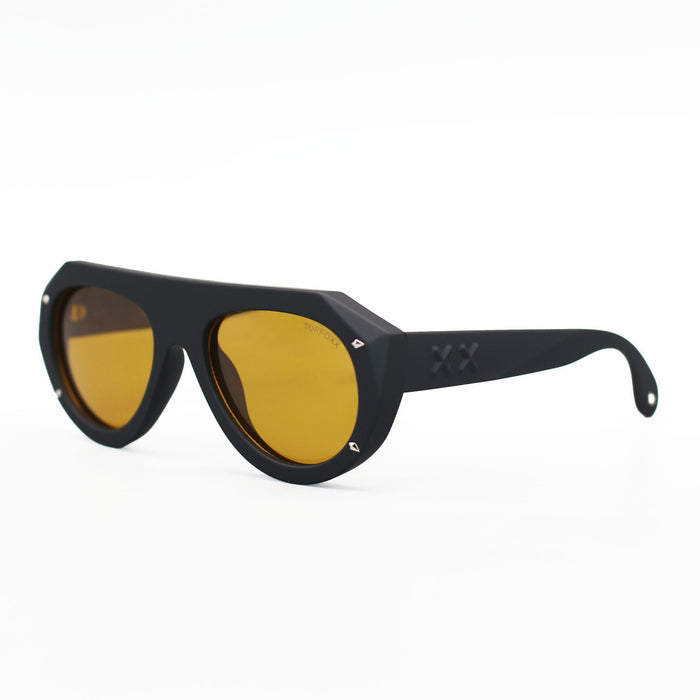 TOPFOXX Vega Shield - Matte Black & Yellow - Product image