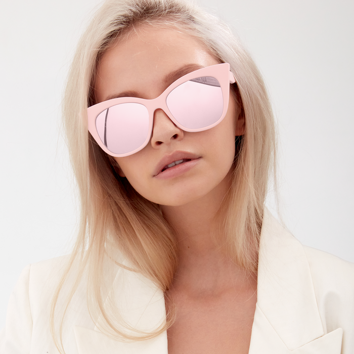 TOPFOXX Sunglasses Venice Cateye - Pink - Rose Gold