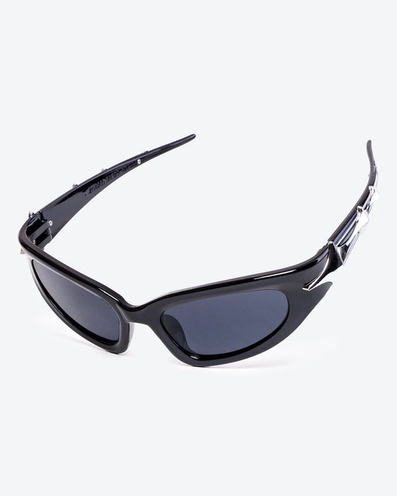 GLEAMLEY VERVE - Black Lenses, White Frame - Product image