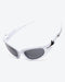 GLEAMLEY VERVE - Black Lenses, White Frame - Product image