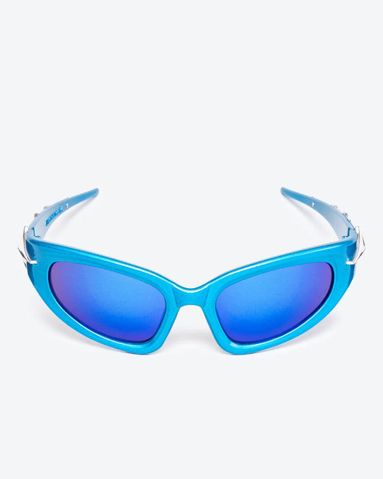 GLEAMLEY VERVE - Black Lenses, White Frame - Product image