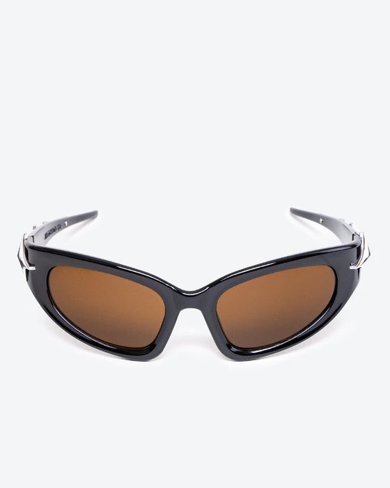 GLEAMLEY VERVE - Black Lenses, White Frame - Product image