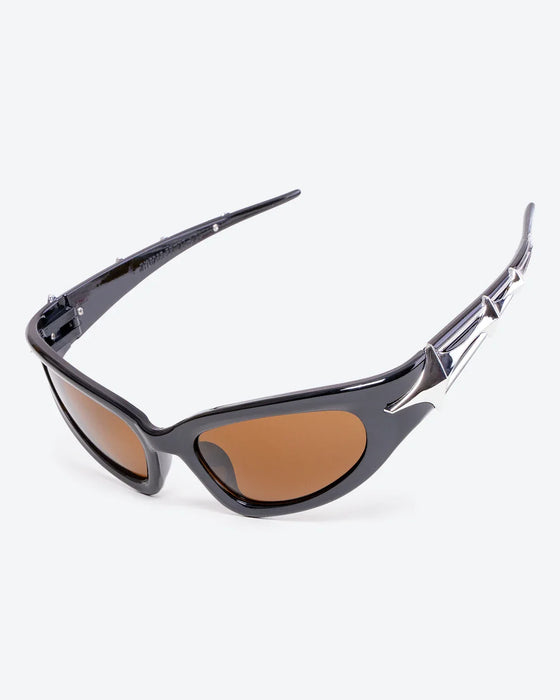 GLEAMLEY VERVE - Black Lenses, White Frame - Product image