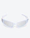 GLEAMLEY VERVE - Black Lenses, White Frame - Product image