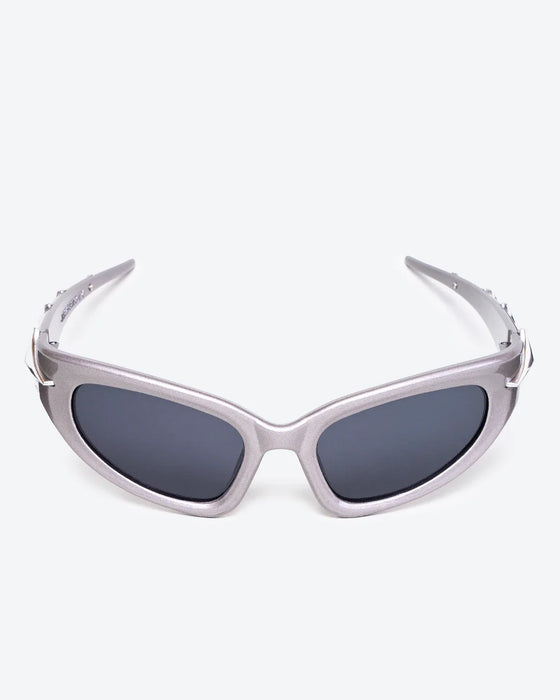 GLEAMLEY VERVE - Black Lenses, White Frame - Product image