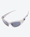 GLEAMLEY VERVE - Smoke Mirrored Lenses, White Frame - Product image