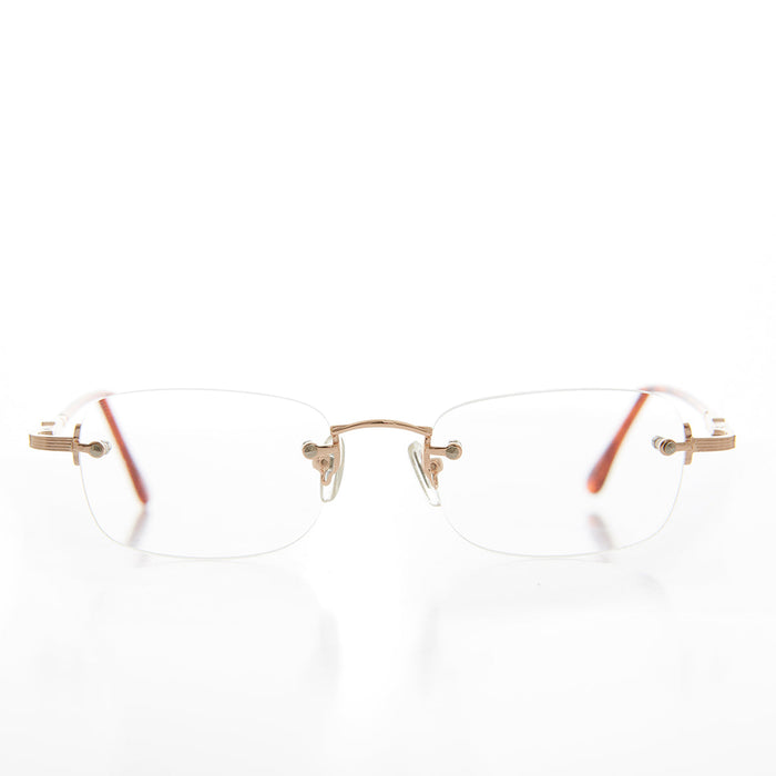 SUNGLASS MUSEUM Rimless Lightweight Half Frame - Walford