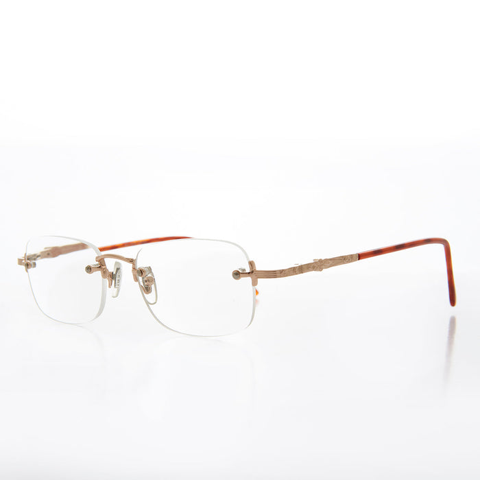 SUNGLASS MUSEUM Rimless Lightweight Half Frame - Walford