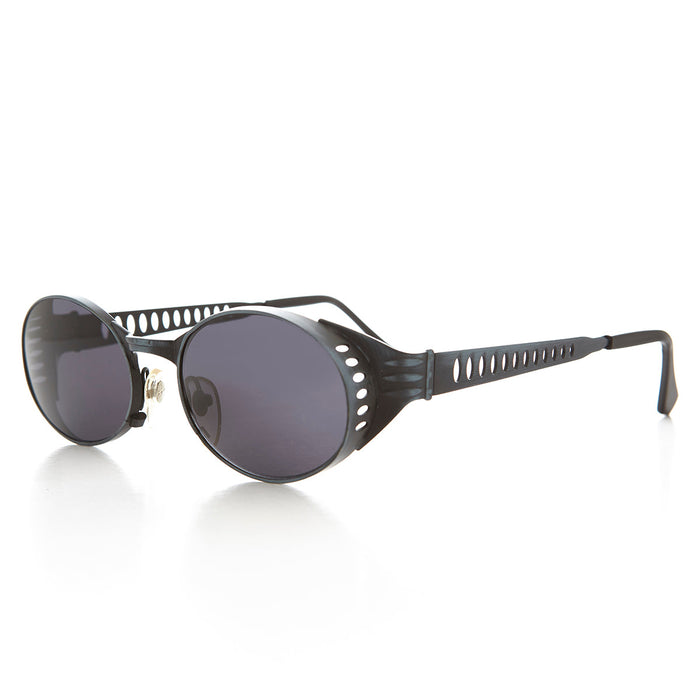 SUNGLASS MUSEUM Mad Max Goggle Sunglasses 90s Vintage - Wells