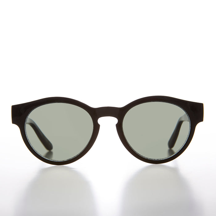 image of sunglasses model SUNGLASS MUSEUM Round Classic Preppy Vintage Sunglass - Wes