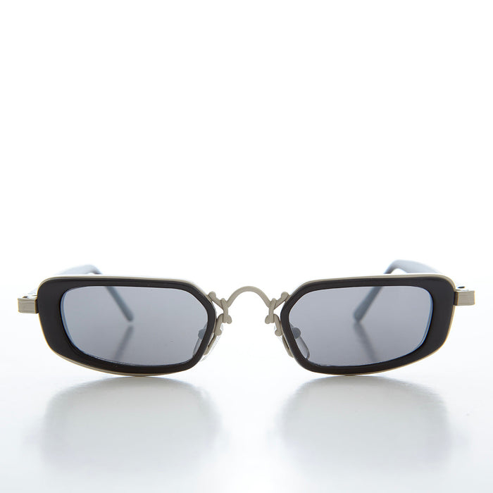 SUNGLASS MUSEUM Rectangle Vintage Sunglasses - Wiggins
