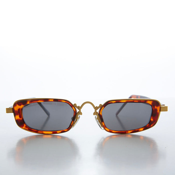 SUNGLASS MUSEUM Rectangle Vintage Sunglasses - Wiggins