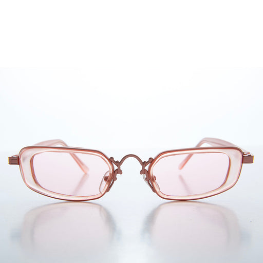 image of sunglasses model SUNGLASS MUSEUM SUNGLASS MUSEUM Colorful Rectangle Vintage Sunglasses - Wiggins