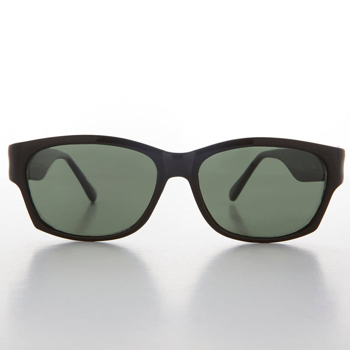 image of sunglasses model SUNGLASS MUSEUM SUNGLASS MUSEUM Sporty Vintage Wrap Style Sunglass with Wide Temples - Wiley