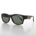 image of sunglasses model SUNGLASS MUSEUM SUNGLASS MUSEUM Sporty Vintage Wrap Style Sunglass with Wide Temples - Wiley