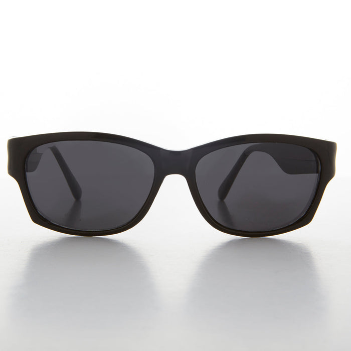 image of sunglasses model SUNGLASS MUSEUM SUNGLASS MUSEUM Sporty Vintage Wrap Style Sunglass with Wide Temples - Wiley