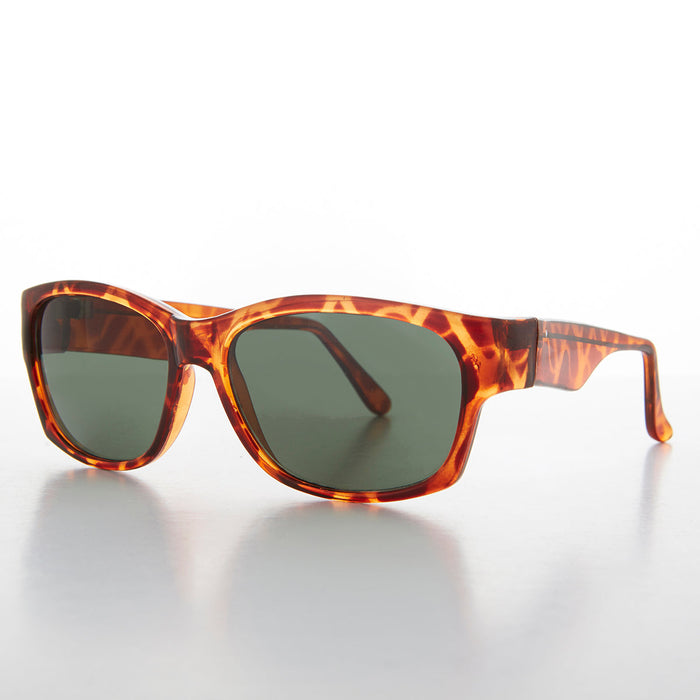 image of sunglasses model SUNGLASS MUSEUM SUNGLASS MUSEUM Sporty Vintage Wrap Style Sunglass with Wide Temples - Wiley