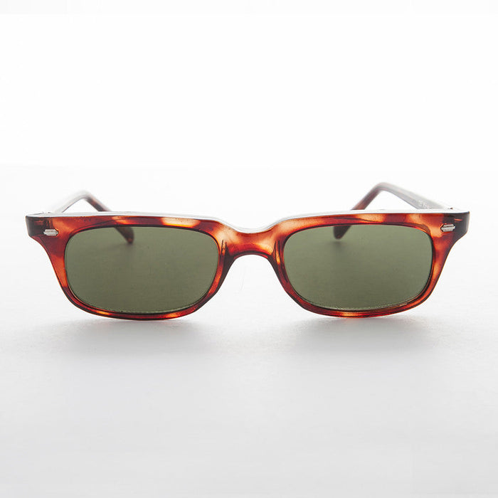 image of sunglasses model SUNGLASS MUSEUM SUNGLASS MUSEUM Horn Rim Beatnik Vintage Sunglass Rare Low Profile Style - Wilson
