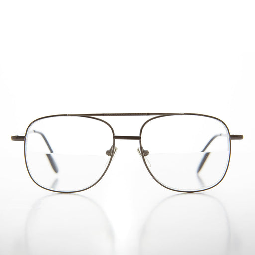 image of sunglasses model SUNGLASS MUSEUM SUNGLASS MUSEUM Aviator Reading Glasses - Wilton