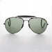 image of sunglasses model SUNGLASS MUSEUM SUNGLASS MUSEUM Vintage Aviator Sunglass with Cable Temples and Glass Lens - Wolfman