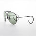image of sunglasses model SUNGLASS MUSEUM SUNGLASS MUSEUM Vintage Aviator Sunglass with Cable Temples and Glass Lens - Wolfman