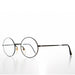 image of sunglasses model SUNGLASS MUSEUM Small Round Frame with Clear Lens - Yale