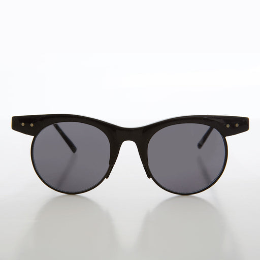 image of sunglasses model SUNGLASS MUSEUM Round Extended Horn Rim Vintage Sunglass - Yan